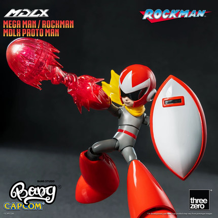 【Bang】预售 THREEZERO 洛克人 MDLX 布鲁斯 可动人偶手办摆件