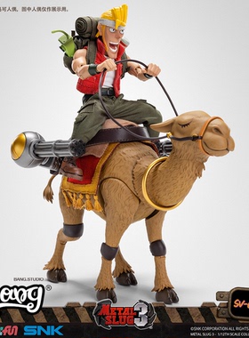 【Bang】现货 吞时 SNK正版授权 合金弹头3 1/12可动骆驼战车手办