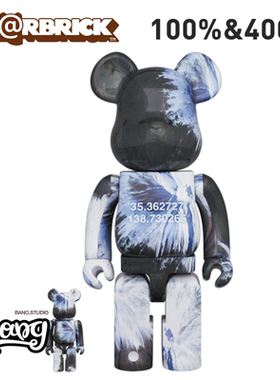 Bearbrick富士山俯视东京积木熊