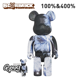【Bang】现货 Bearbrick 400%100% Overview FUJI 富士山潮玩手办