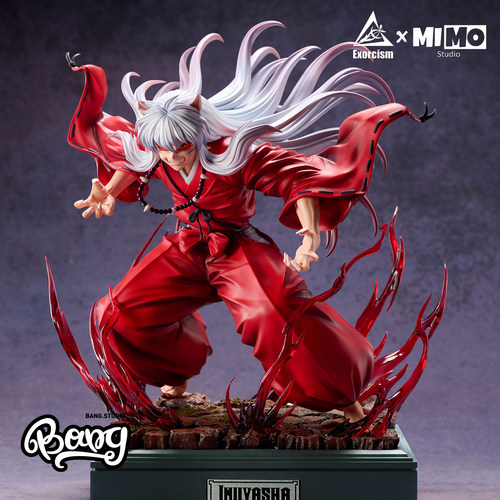 破魔MIMO妖化犬夜叉雕像手办