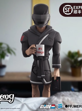 【Bang】现货 MIGHTY JAXX OFF_WERK GI JOE 特种部队蛇眼 面具人