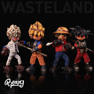 【Bang】预售 WeArtDoing 废核战记 末日大圣&草帽船长 潮玩手办