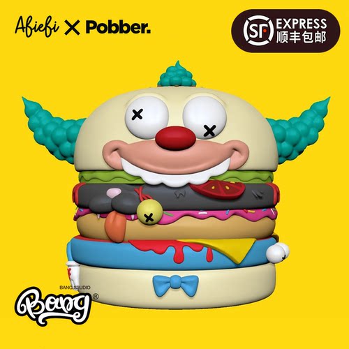 POBBERTOYS汉堡潮玩手办