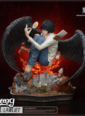 【Bang】现货 無名工作室 死亡笔记 L·Lawliet GK手办雕像摆件