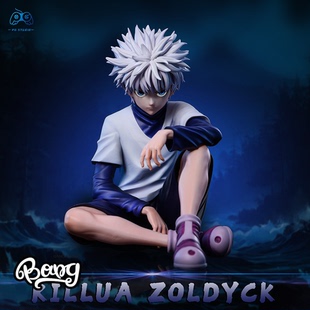 【Bang】现货 PG STUDIO 坐姿奇犽/小杰 潮玩GK雕像手办摆件礼物