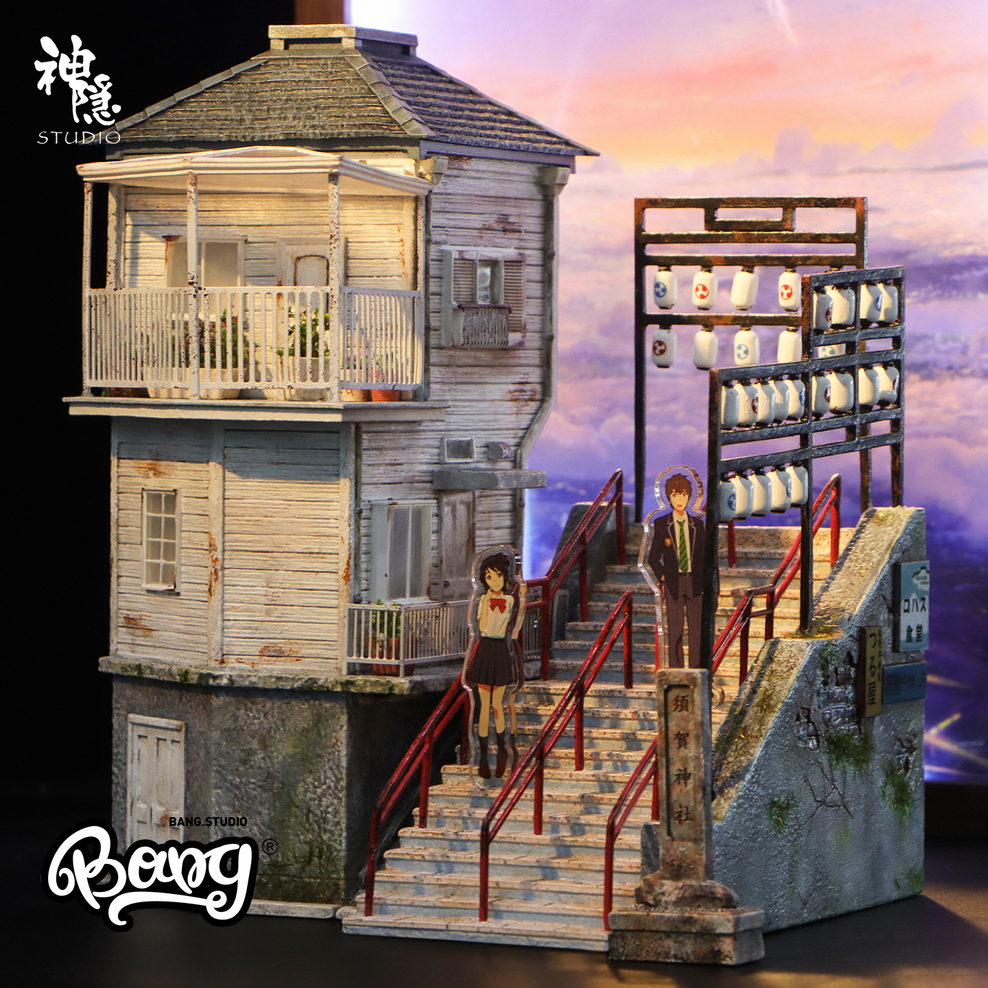 神隐你的名字桌面摆件GK手办