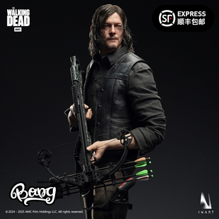 INART 预售 行尸走肉第八季 达里尔·迪克森 6可动人偶 Bang
