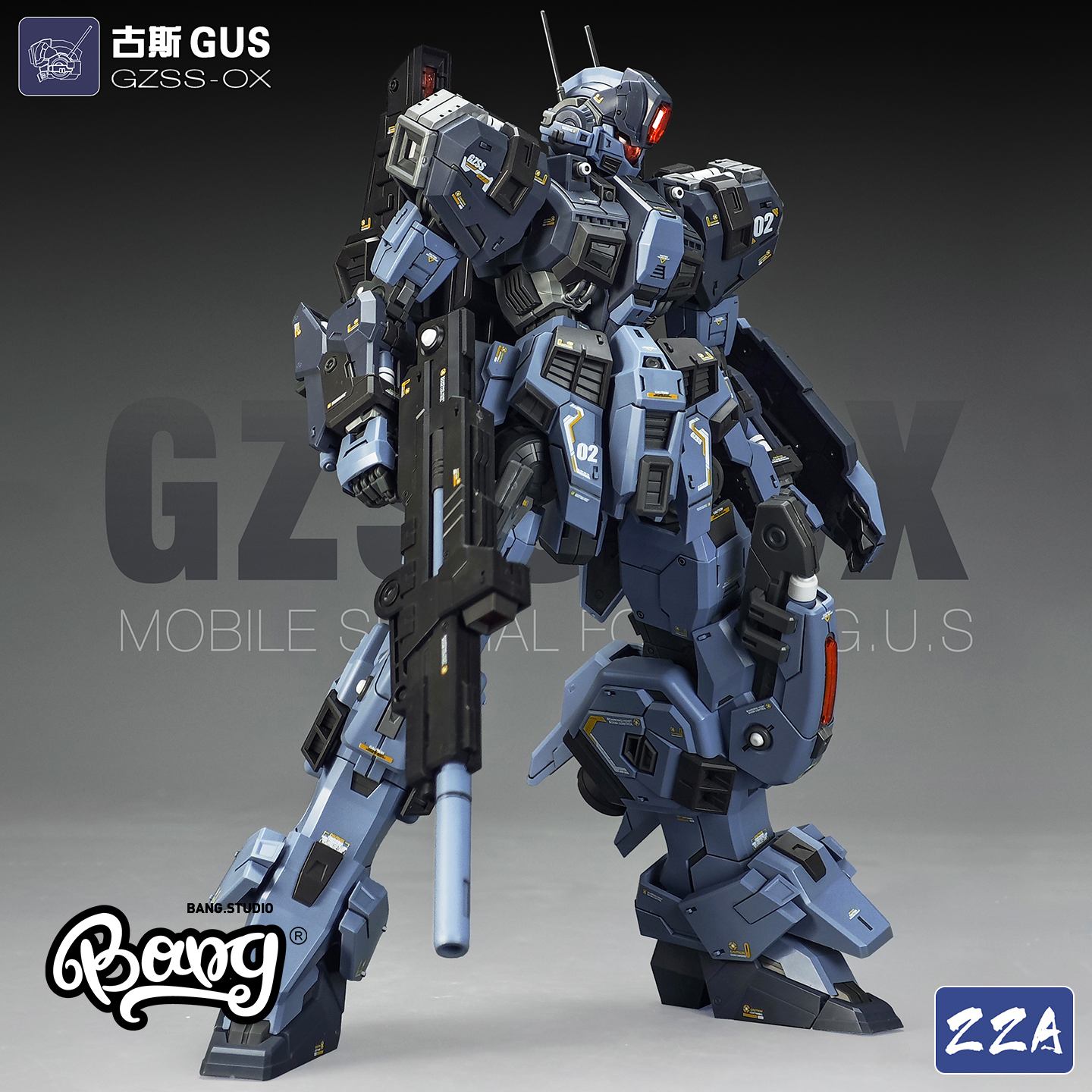 ZZA模型古斯GZSS-OX拼装模型
