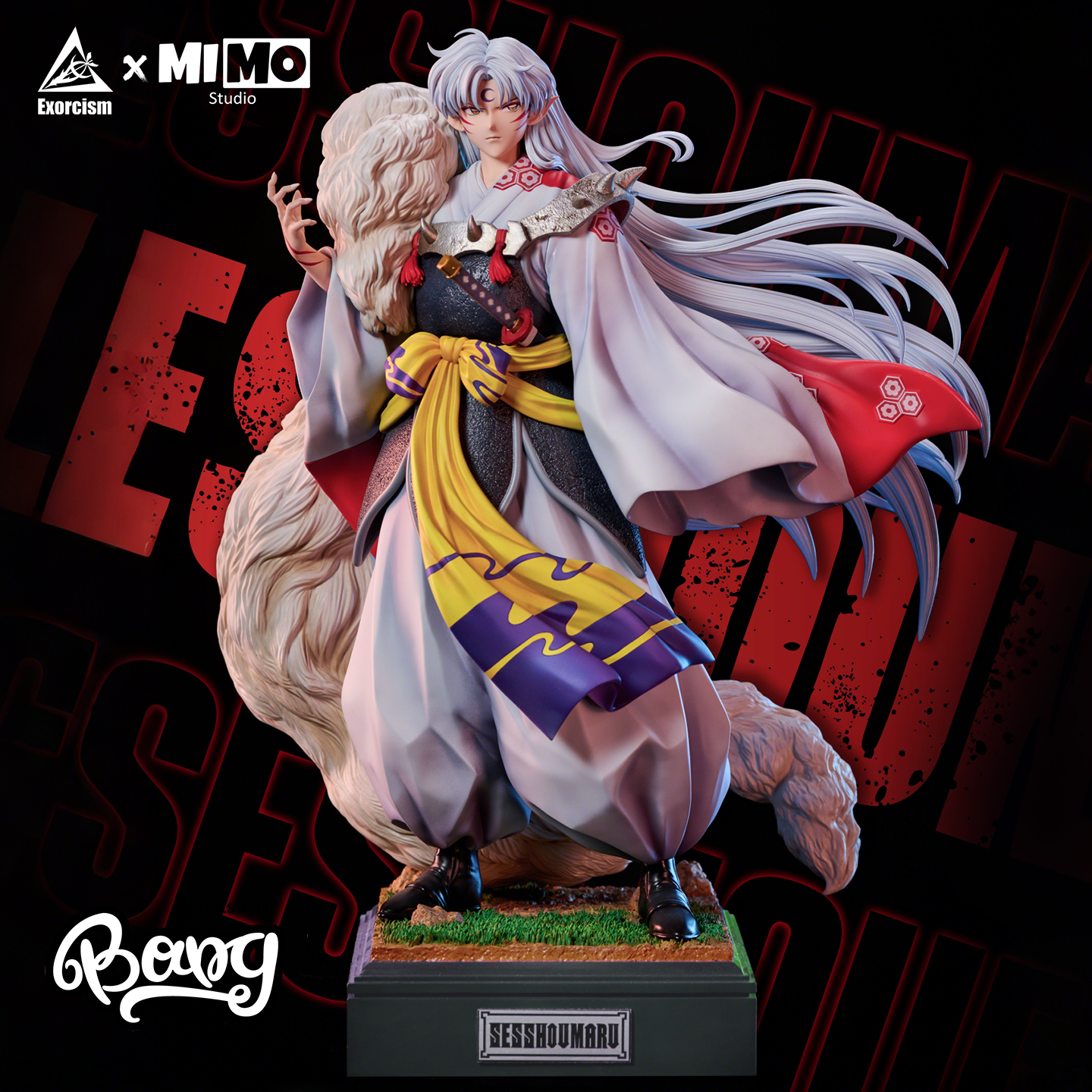破魔xMIMO犬夜叉杀生丸手办