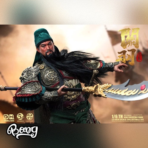 303TOYS关羽云长潮趣回馈版手办