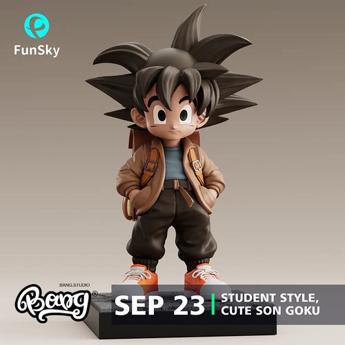 FUNSKY-STUDIO学生悟空Q版手办