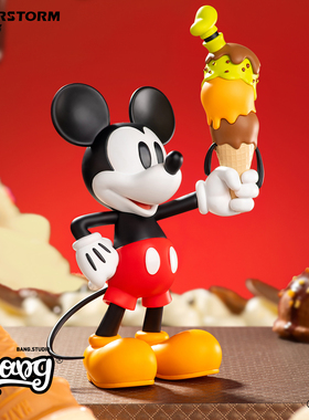 【Bang】现货 MORSTORM 迪士尼 冰淇淋米奇原色&异色 潮玩手办