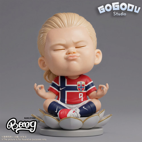 GOGODU挪威9号哈兰德哈宝手办