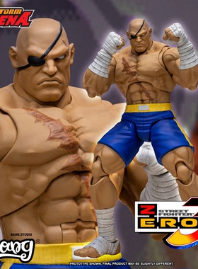 【Bang】现货 STORM TOYS 1/12 街头霸王ZERO3 SAGAT维克托沙加特