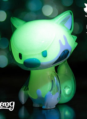 【Bang】现货 OKluna x Touma 愤怒小狐狸 夜光 限量潮玩手办礼物