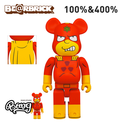 Bearbrick辛普森超人积木熊