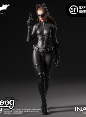 【Bang】预售 INART 蝙蝠侠 黑暗骑士崛起 猫女 1/12可动人偶手办