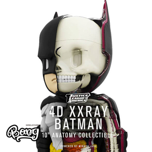 【Bang】现货Batman蝙蝠侠Mighty Jaxx Jason Freeny拼装模型玩具