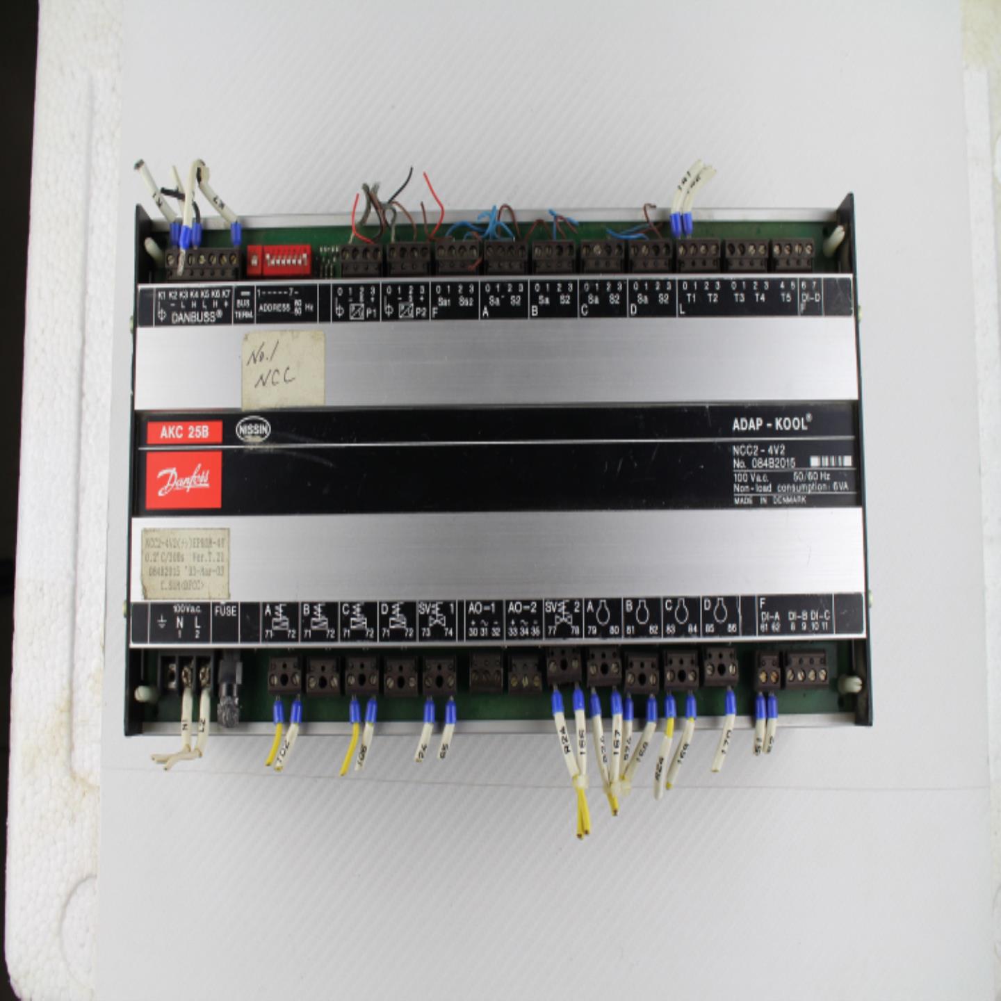拆机Danfoss丹佛斯AKC 25B制冷控制器ADAP-KOOL PLC控制模块现货