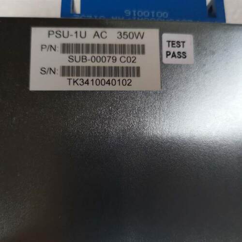 Mellanox PS-1U PSU-1U 350W电源 eFO306-112SUB-00079用于4036E