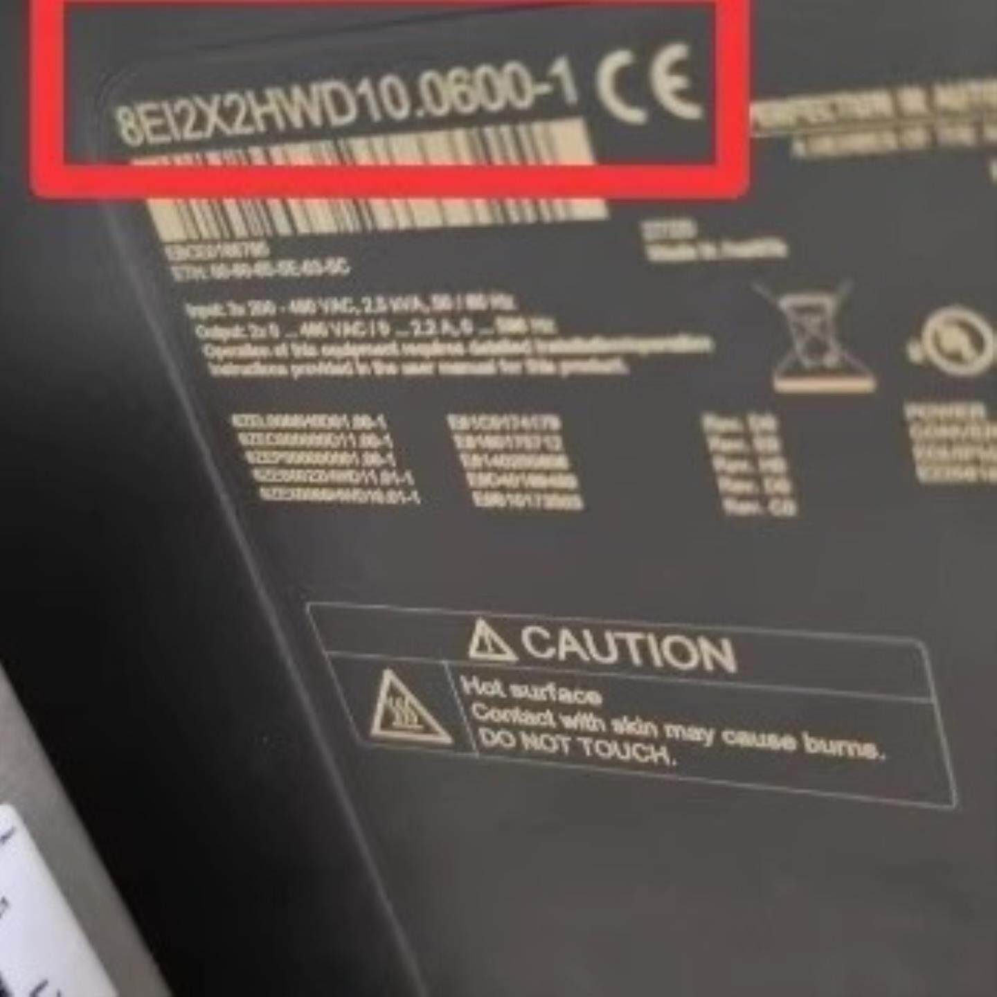 8EI2X2HWD100600-1 8EI2X2HWS100600-1 ACOPOS P3伺服驱动