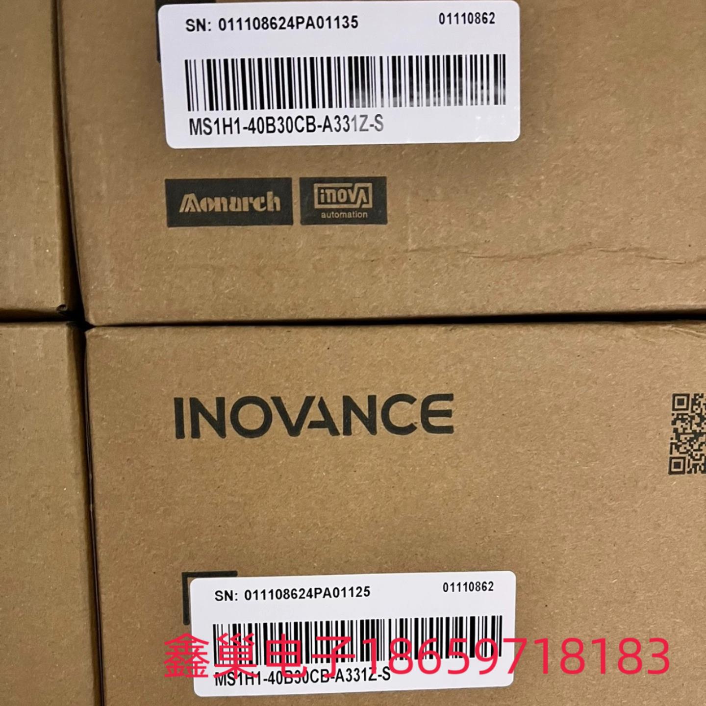 汇川MS1H1-40B30CB-A331Z-S400w导线型电机