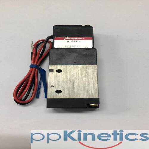 代理HUMPHREY 电磁阀H181E1 24VDC