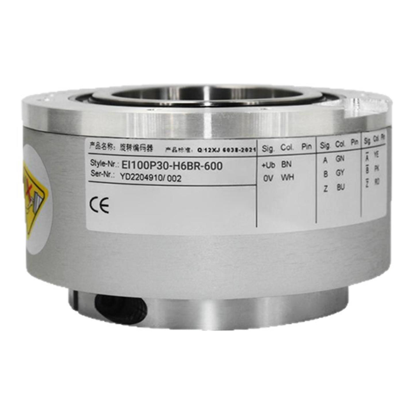 宜科型EI100P30-EI100P30K-EC100PR30-H6PR重载型大轴套编码器