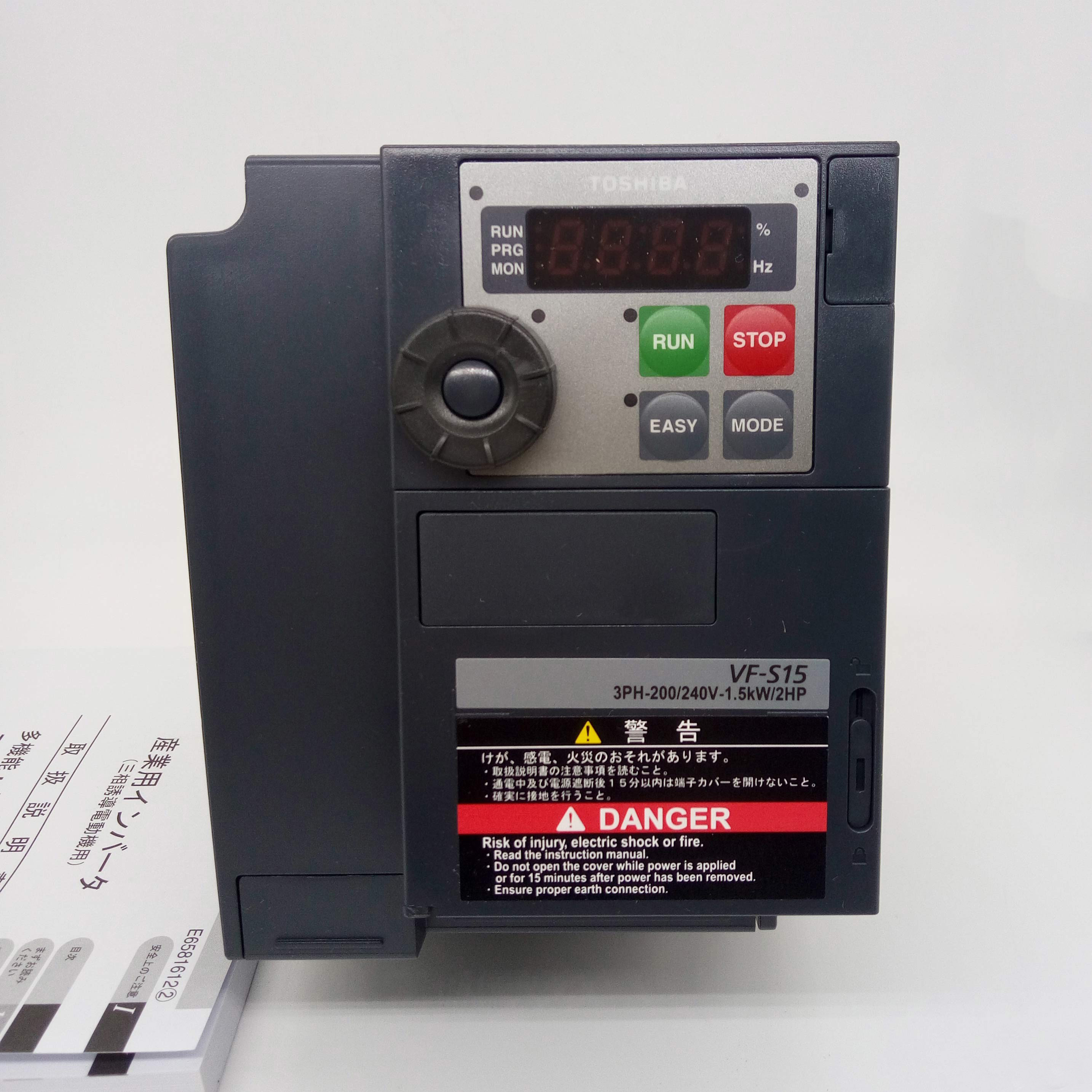 变频器VFS15S-2007PL VFS15S-2015PL VFS15S-2022PL 单相220V