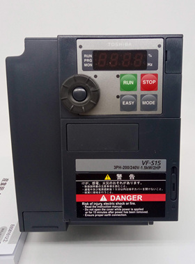 变频器VFS15S-2007PL VFS15S-2015PL VFS15S-2022PL 单相220V