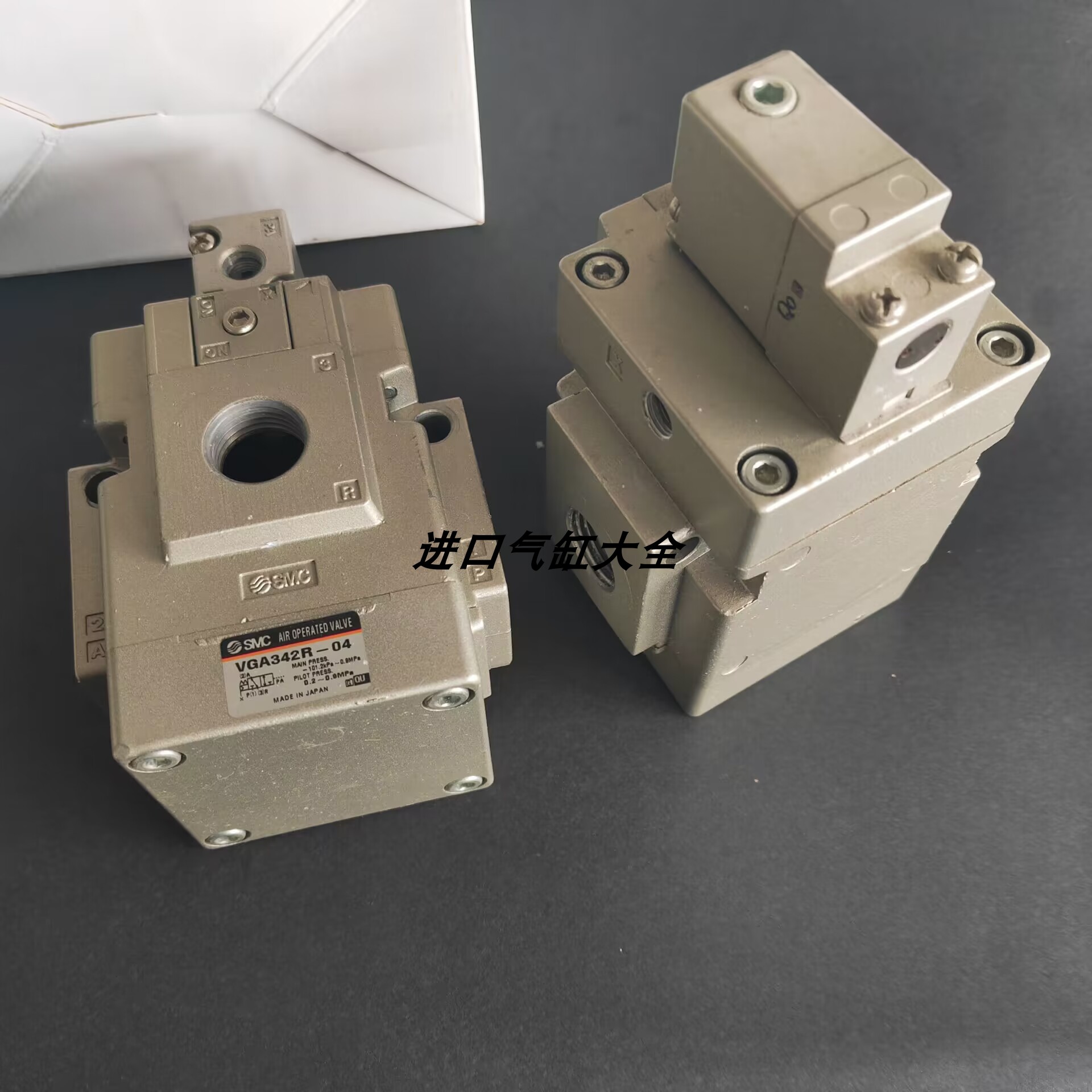 外部先导式气控阀 VGA342VGA342R-04A06A10A