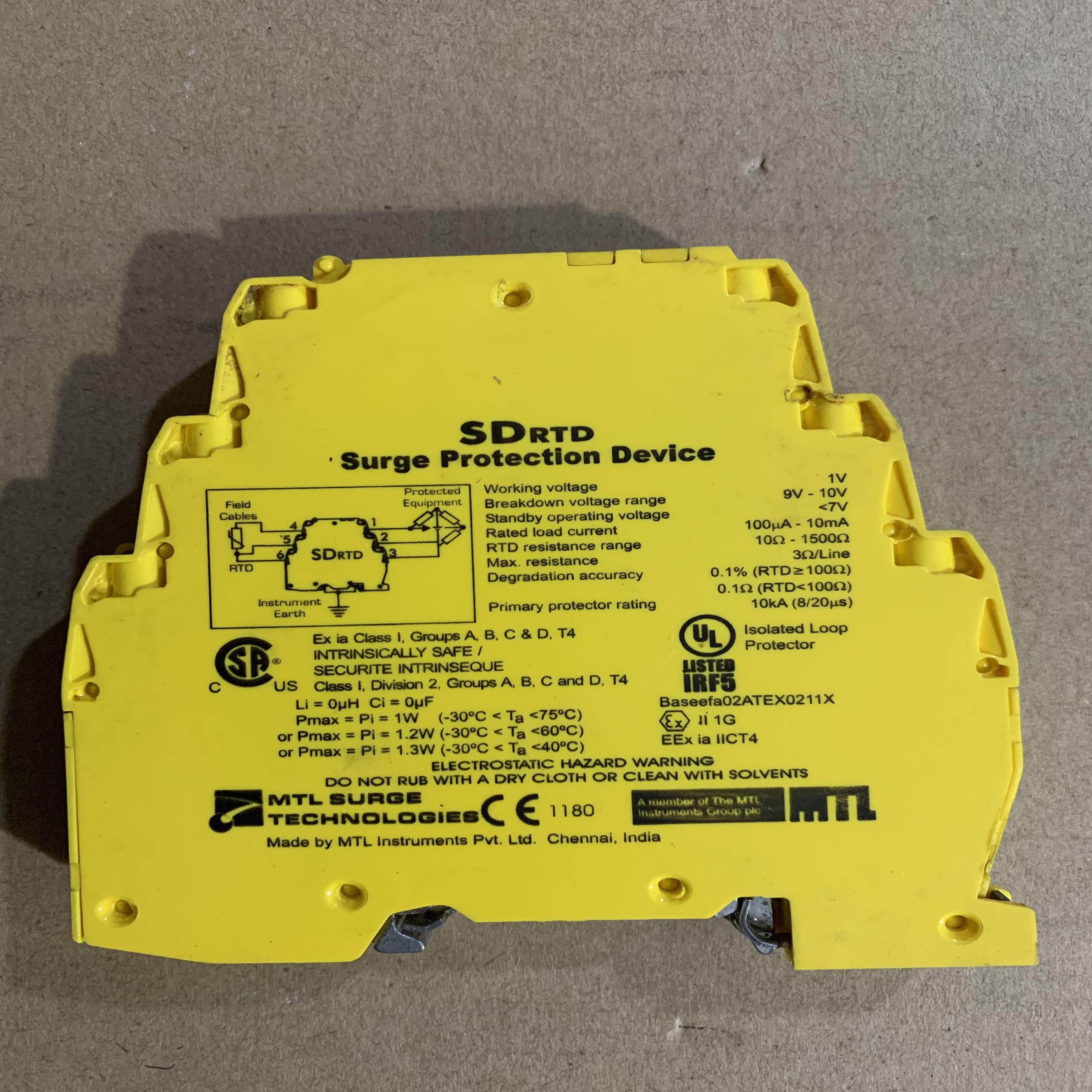 SDRTD SD16R MTL 安全栅 SD16R 实物图    保护三线制热电阻