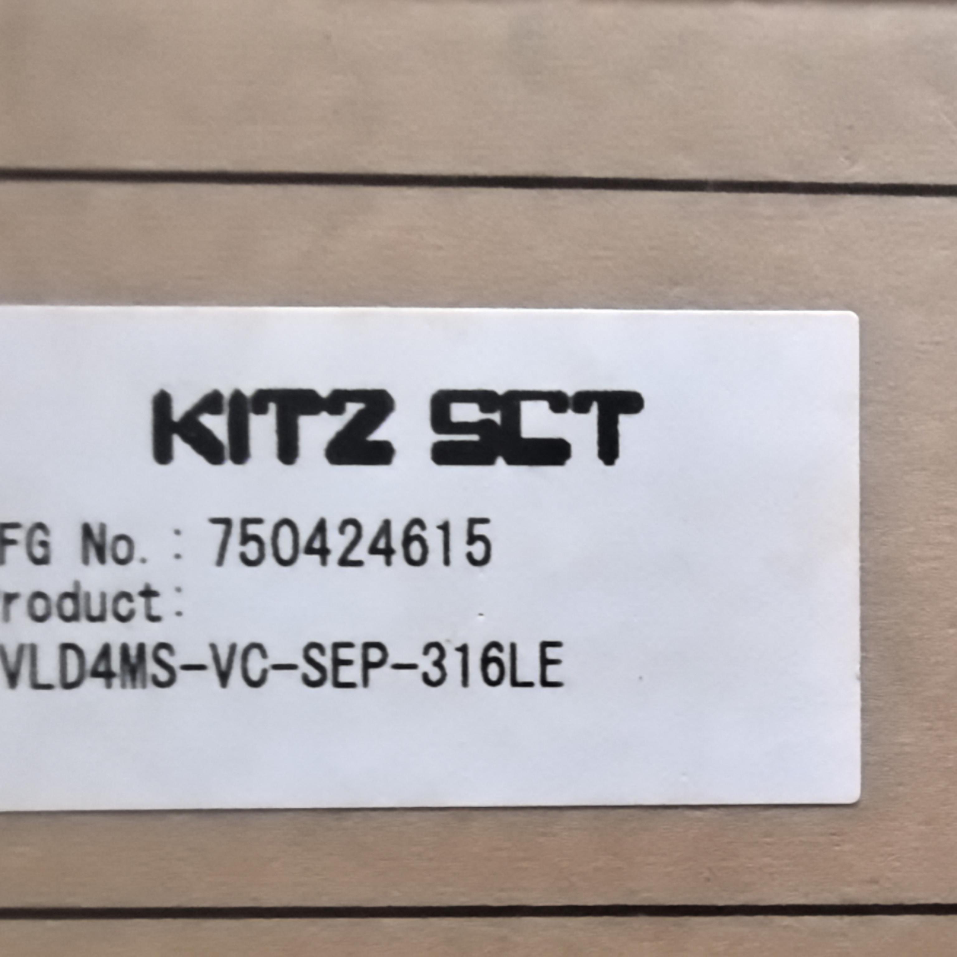 KITZ V+V材质隔膜阀 VLD4MS-VC-SEP-316LE