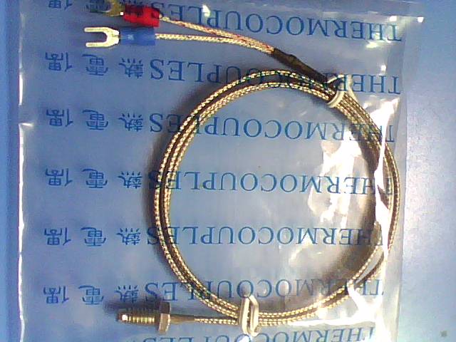 K型2米M6螺钉罗钉式热电偶 WRNT-01/02探头感温线