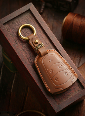 真皮适用于凯迪拉克CT5钥匙套ct6壳XT4包gt扣atsl高XT6车XTST5CT4