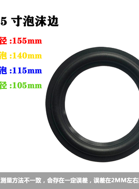泡沫边 折环边圈 喇叭边6寸泡边6.5寸 P14  P28 P29 P34 青灰色