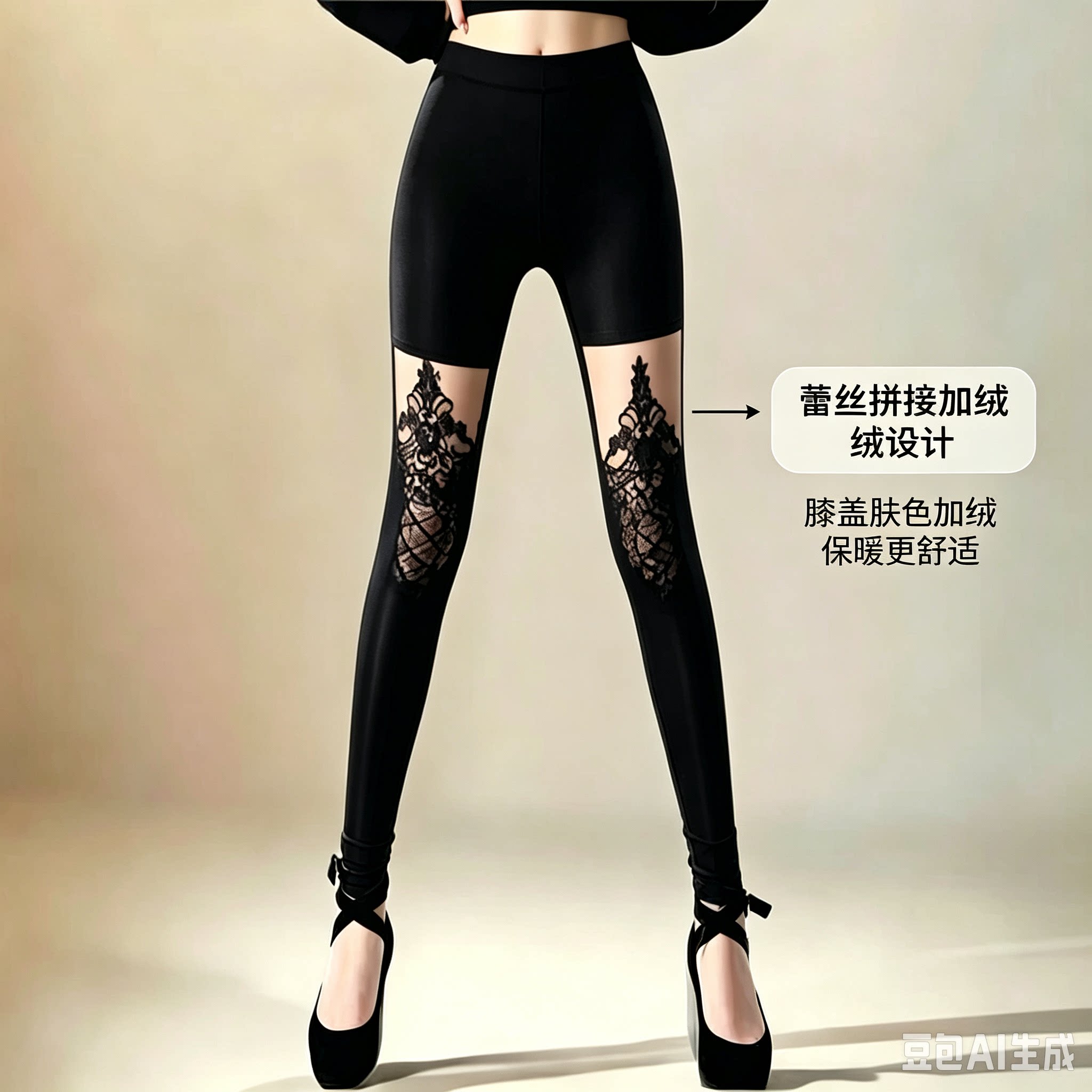 秋季女士韩版性感夜店百搭仿皮裤