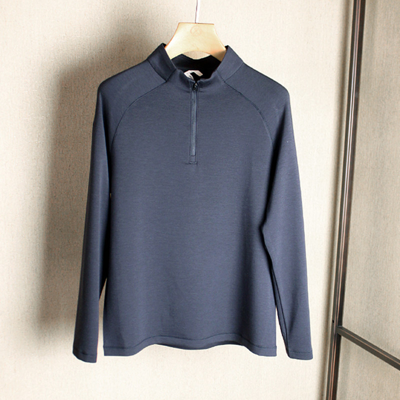【运动休闲调+融入山羊绒】柔软亲肤半拉链高领毛衣男士长袖T恤,男装,唐装,淘宝优惠券,粉丝福利购,淘宝优惠卷