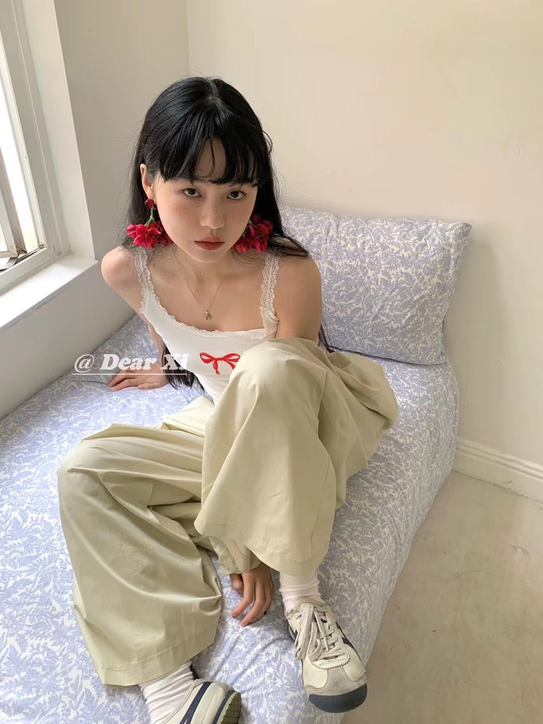 山本裤宽松垂坠感阔腿裤