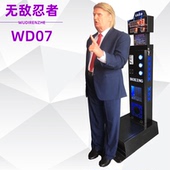 包邮 地摊神器解压发泄机器人拳击健身硅胶真人型立式 假人夜市摆摊