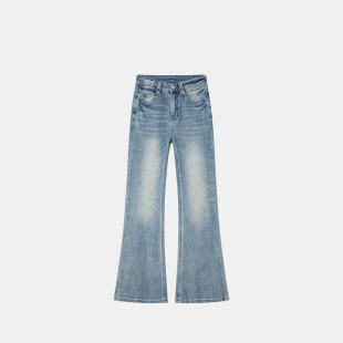 大长腿小蛮腰蜜桃臀设计感喇叭裤 王牌神裤 AZ227 超模喇叭裤