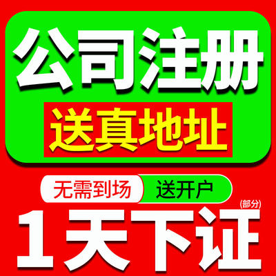 公司注册上海广州深圳成都营业执照代办理海南佛山变更减资注销