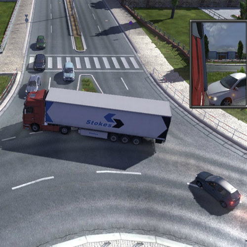 学车练车软件欧洲卡车方向盘