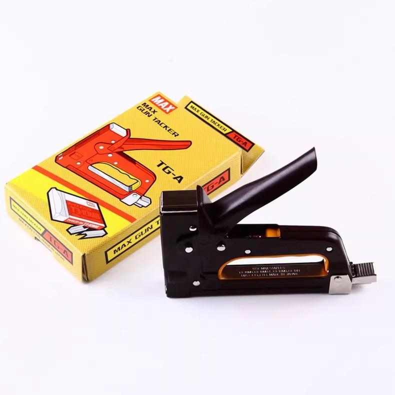 日本MAX美克司全金属手动射钉器TG-A钉枪硬木板沙发木工装修