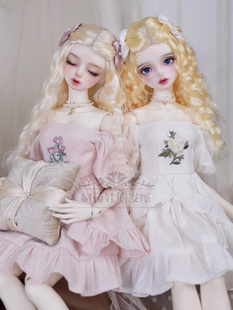 bjd娃娃假发3分4分 6分假毛 小布 blythe娃发牛奶丝多色新品包邮