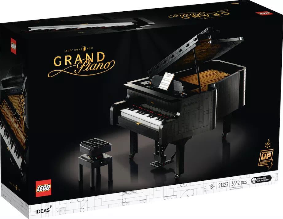 lego乐高21323创意系列piano可弹奏钢琴男女儿童益智拼装积木玩具