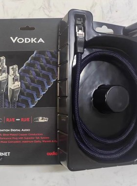 AQ线圣Vodka伏特加RJ/E网线 发烧专业音频线Audioquest正品行货