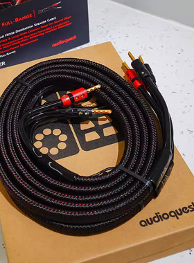 美国AQ线圣Rocket 33火箭音箱线喇叭线HIFI发烧Audioquest正品