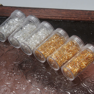 【MIYUKI御幸灌银管珠】3mm4.5mm6mm 金银管珠 法式刺绣珠绣材料
